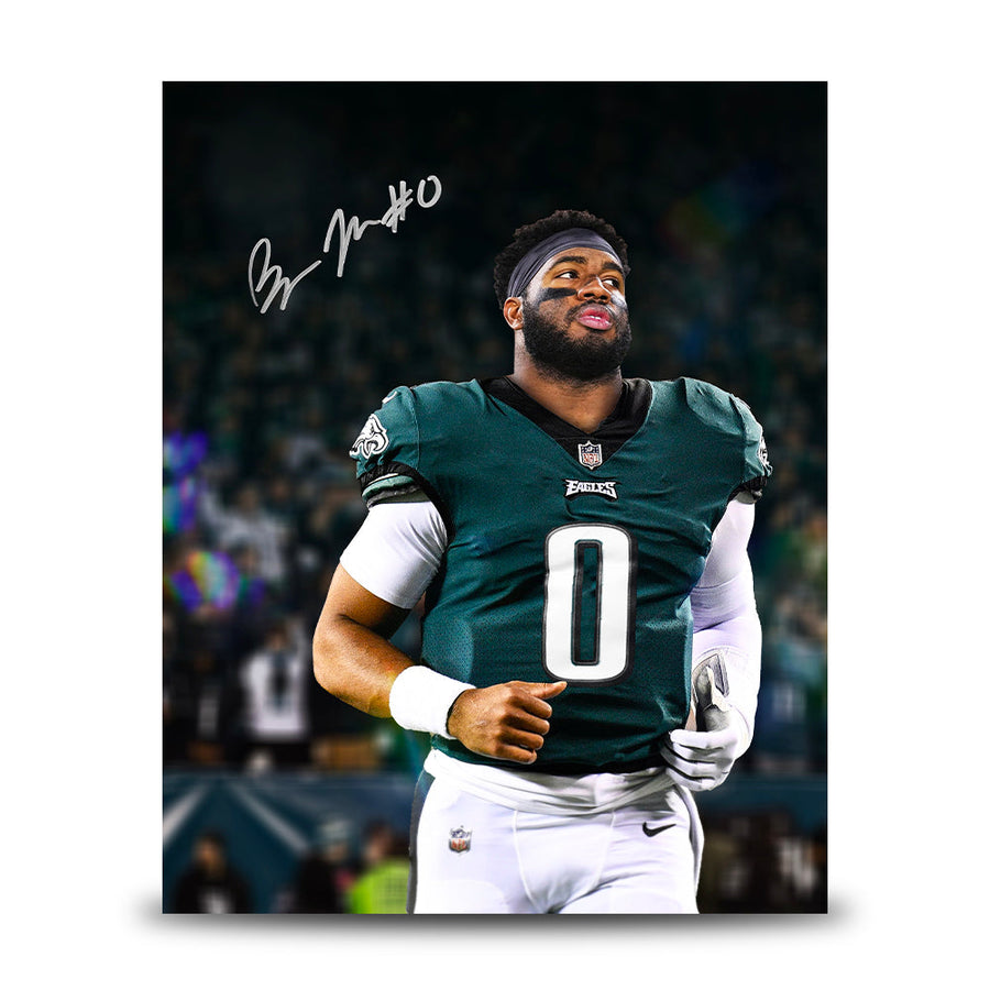 Bryce Huff Philadelphia Eagles Autographed 16