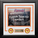 Tampa Bay Buccaneers Throwback Custom NFL Football 8x10 Picture Frame Kit (Multiple Colors)