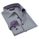 Button-Up Shirt // - Contemporary Fit - contrast trimming - final sale