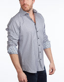 Button-Up Shirt // - Contemporary Fit - contrast trimming - final sale