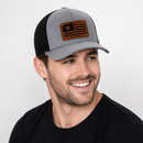 American Flag Trucker Hat