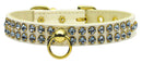 Dog, Puppy & Pet Collar, "Swank Rhinestone"