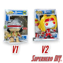 COMBO v2 FRONT Floating Shelf for Funko Pop Box and Pop! | Front-Facing Wall Display Shelf | For Soft Cases or Funko Box only | Screws included