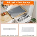 Food Warming Mat Rollable and Portable Electric Warming Tray with Fasting Heating