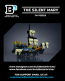 Custom Mini The Silent Mary Pirate Ship