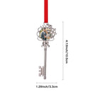 Personalized Photo Snowflake Key Christmas Ornament - Upload your Photo