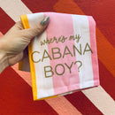 Cabana Life Tote Bag and Cabana Boy Tea Towel Bundle