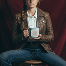 Calamity Jane "If a Girl Wants To Be A Legend" Coffee Mug | Stoneware Tea Coffee Cup | 14oz