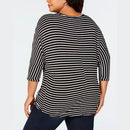 Celebrity Pink Plus Size Striped Shirt