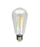 Progress Lighting Single 7 Watt Dimmable ST19 Medium (E26) LED Bulb
