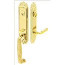 Emtek Imperial Tubular Entry Handleset with Rope and Reed Lever, LH