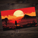 Lone Cowboy Playmat