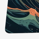Red Wave Playmat