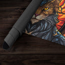 Royal Cat Stained Glass Playmat