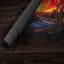 Stained Glass Wildfire Playmat