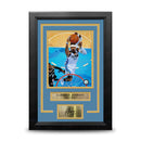 Carmelo Anthony Rim Cam Denver Nuggets 8x10 Framed Basketball Photo with Engraved Autograph