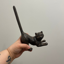 Cat Butt Cast Iron Tissue Holder | 9.5" Tall | Real Cast Iron, Virtually Indestructible