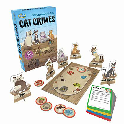 Cat Crimes™ - Who’s to Blame Logic Game