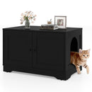 Cat Litter Box Enclosure Furniture Indoor Wooden Cat House End Side Table Nightstand