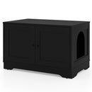 Cat Litter Box Enclosure Furniture Indoor Wooden Cat House End Side Table Nightstand