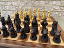 Cats & Dogs Chess Pieces with 4.5" King