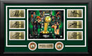 Boston Celtics 2024 NBA Champions 8" x 10" Framed Basketball Collage Photo with Engraved Autographs