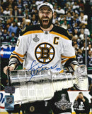 Zdeno Chara 2011 Stanley Cup Boston Bruins Autographed 16" x 20" Hockey Photo