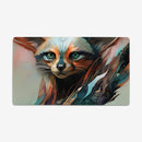Orange Fennec Playmat