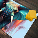 Turquoise Elephant Playmat