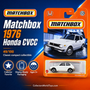 Matchbox 1976 Honda CVCC White 49/100 Die-Cast Collectible Car