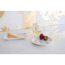 Cheetah Platter With Spreader | Ceramic Serving Dish Plate Tray with Butter Cheese Knife