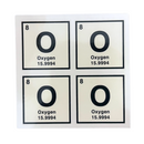 Chemical Formulas Temporary Tattoos