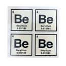 Chemical Formulas Temporary Tattoos