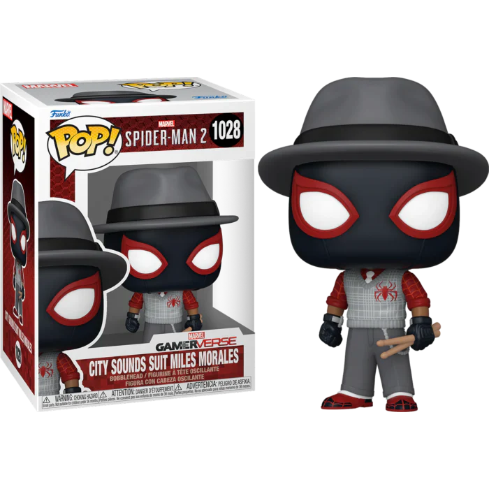 Miles Morales City Sounds Suit Gamerverse: Spider-Man 2 Funko Pop #1028