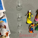 Clear Floating Shelf for Funko Pop & Action Figure Display | Wall-Mounted Acrylic Display for Collectibles