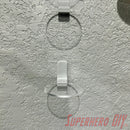 Clear Floating Shelf for Funko Pop & Action Figure Display | Wall-Mounted Acrylic Display for Collectibles