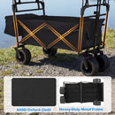 Collapsible Wagon with Removable Canopy and Adjustable Handles