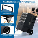 140 Pints Commercial Dehumidifier Crawl Space Dehumidifier with Pump and Drain Hose