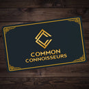 Common Connoisseurs Logo Playmat