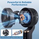 Compact Oscillating Standing Fan with 70° Oscillation and 90° Tilt for Home Office