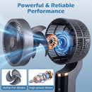 Compact Oscillating Standing Fan with 70° Oscillation and 90° Tilt for Home Office