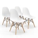 Complete Modern Dining Set: 5-Piece Dining Chairs and Table Bundle - Sleek Comfortable and Durable