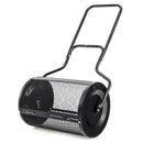 24 Inches Peat Moss Spreader with Upgrade Side Latches and U-shape Handle-Green