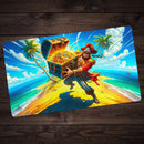 Deserted Island Pirate Gold Playmat