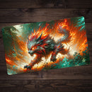 Elemental Fox Playmat