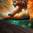 Elemental Fox Playmat