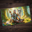 Elf And Wolf Friends Playmat