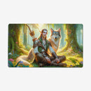 Elf And Wolf Friends Playmat