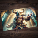 Minotaur Wizard Playmat