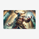 Minotaur Wizard Playmat